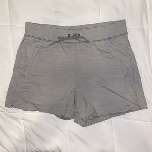 Striped athleta shorts